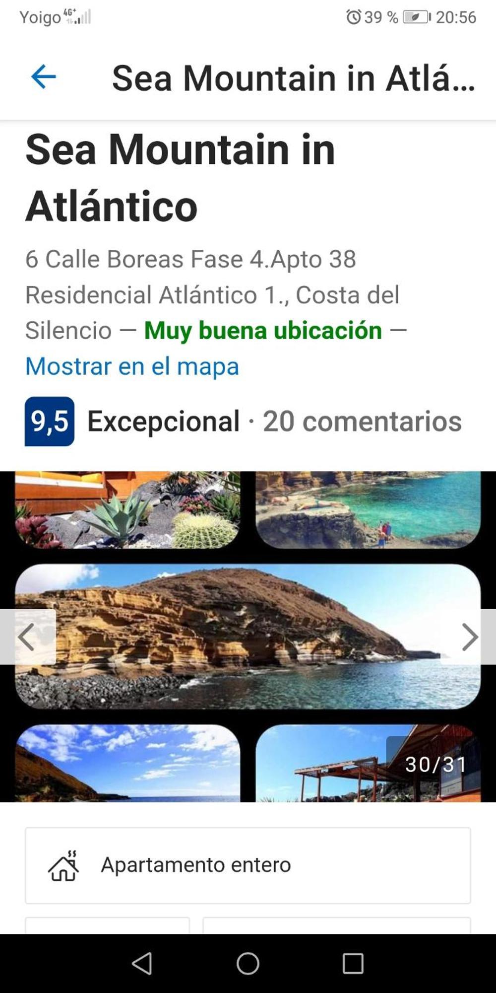 Apartment Sea Mountain In Atlantico